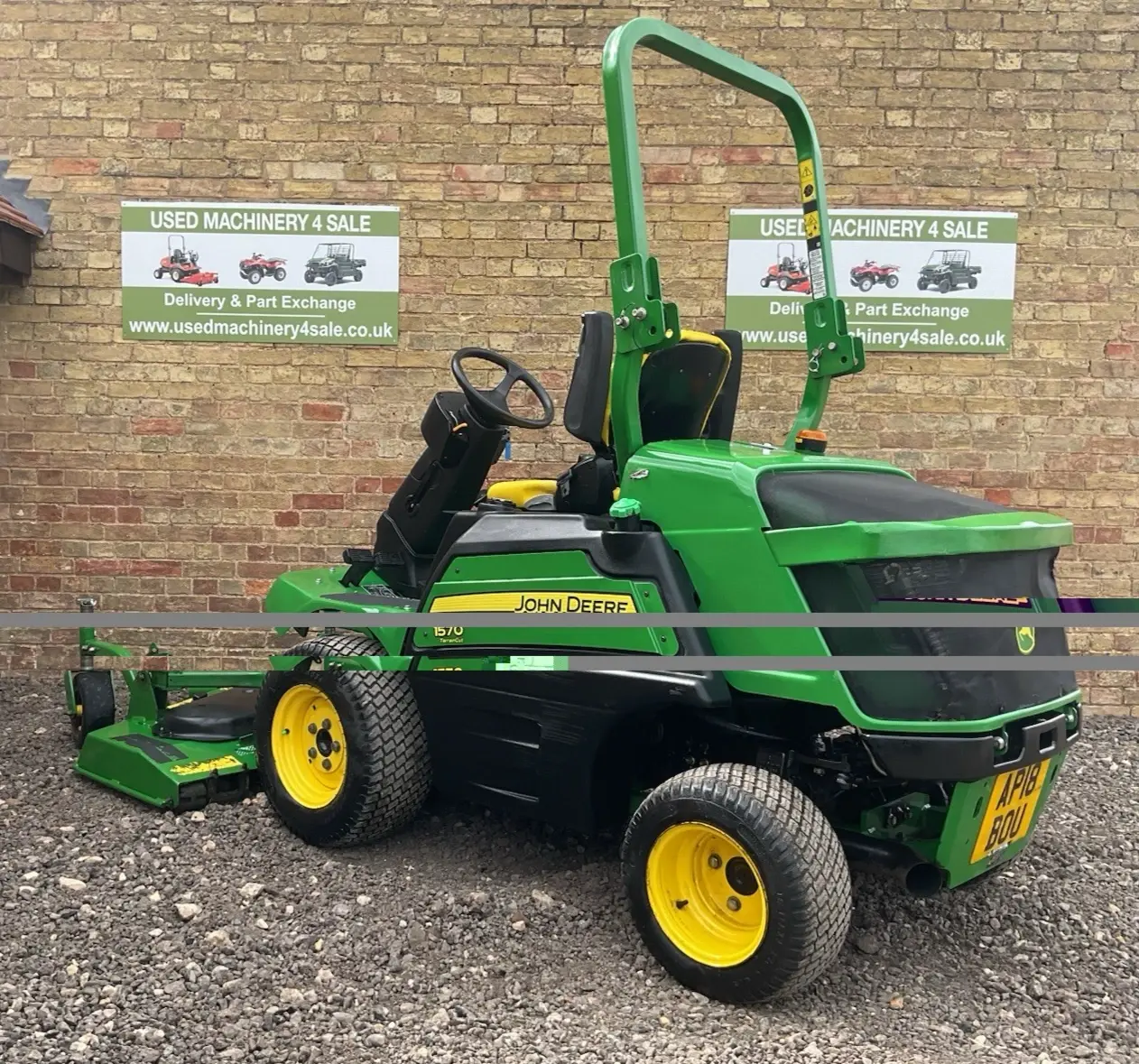 John Deere 1570 Terrain Cut 4x4 Ride On Mower