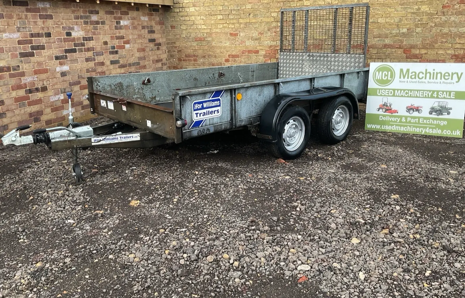 Ifor Williams GD 105 G Plant Trailer