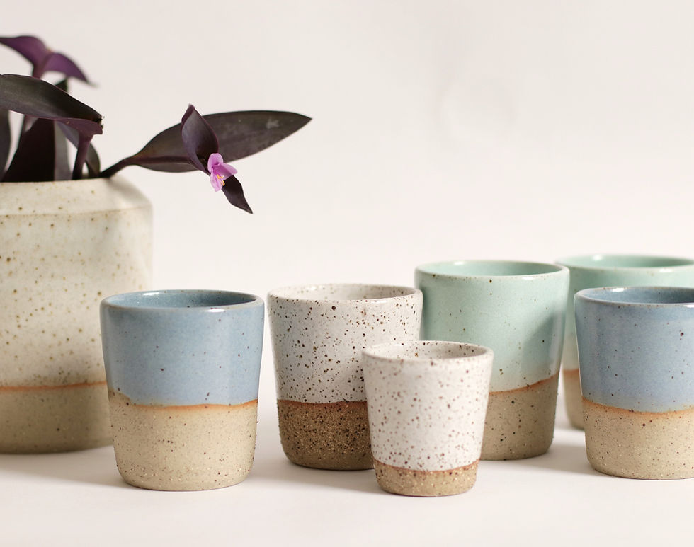 Thumbnail: Speckled tumblers