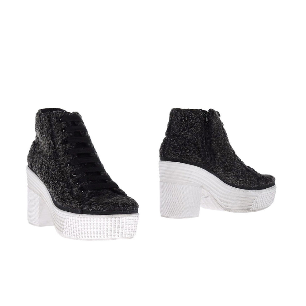 Thumbnail: JC PLAY by JEFFREY CAMPBELL Ankle Boot Steel Grey Shoes