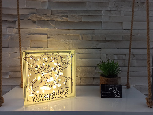 Lampe verre Dragon Ball Z | Kyara Serva - KS