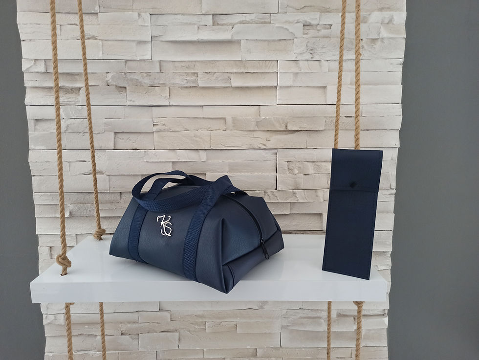 Miniature : Glacière "Solo"  Sac isotherme bleu marine