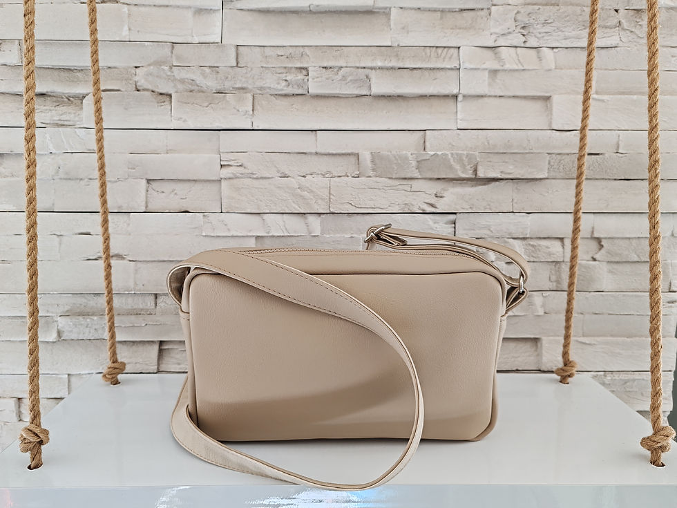 Miniature : Sac à main - Sacoche modèle "Celesta" beige