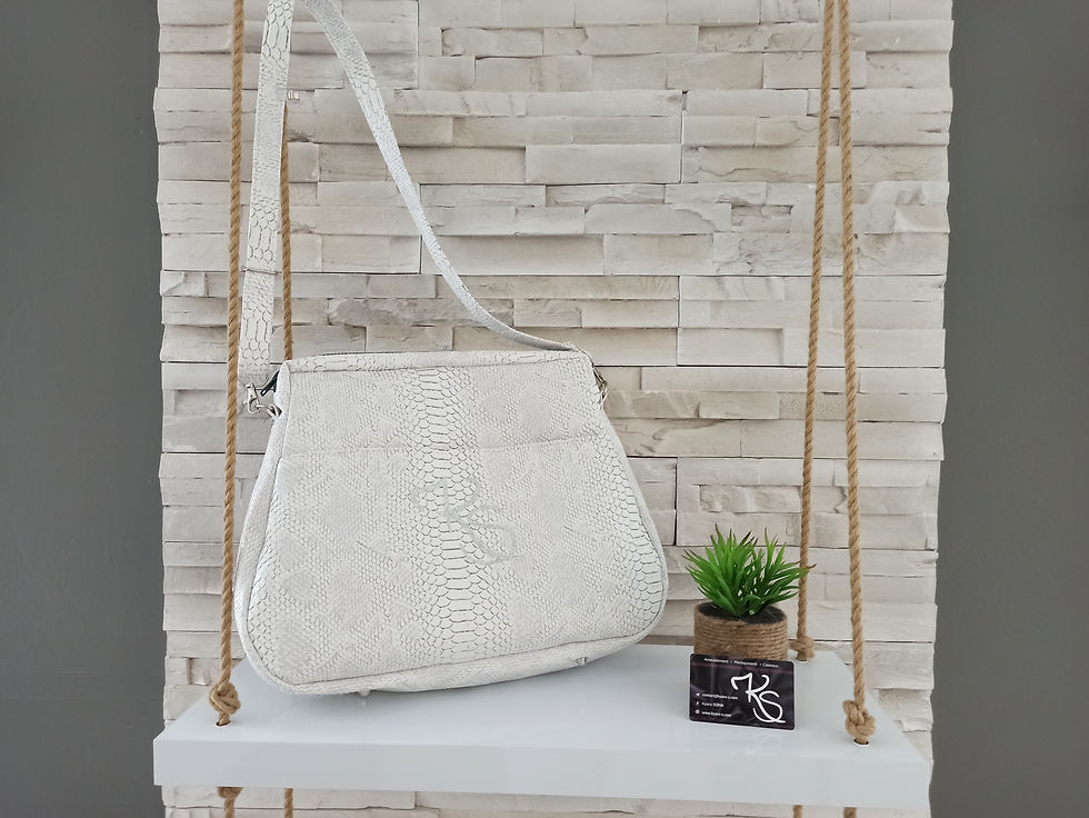 Miniature : Sac modèle Osiris comodo blanc et fleuri
