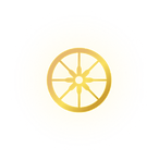 Roue de char antique