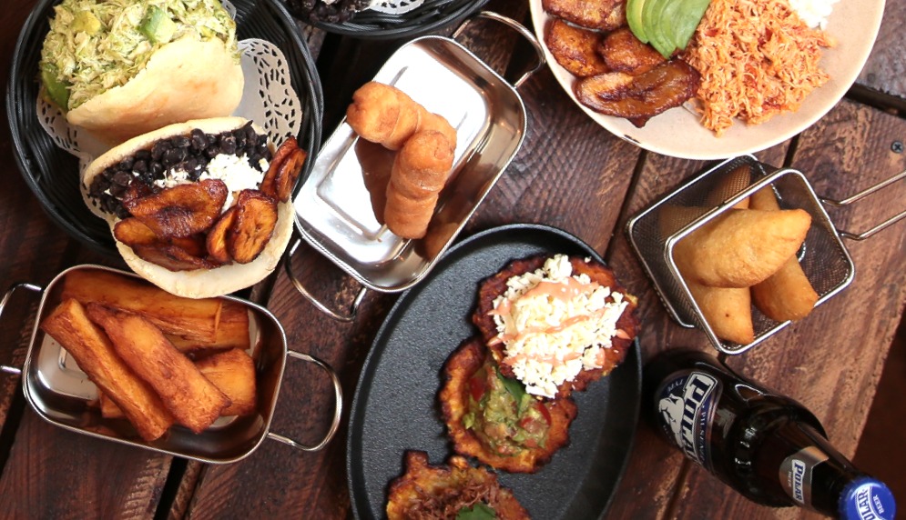 Arranged Food and Objects