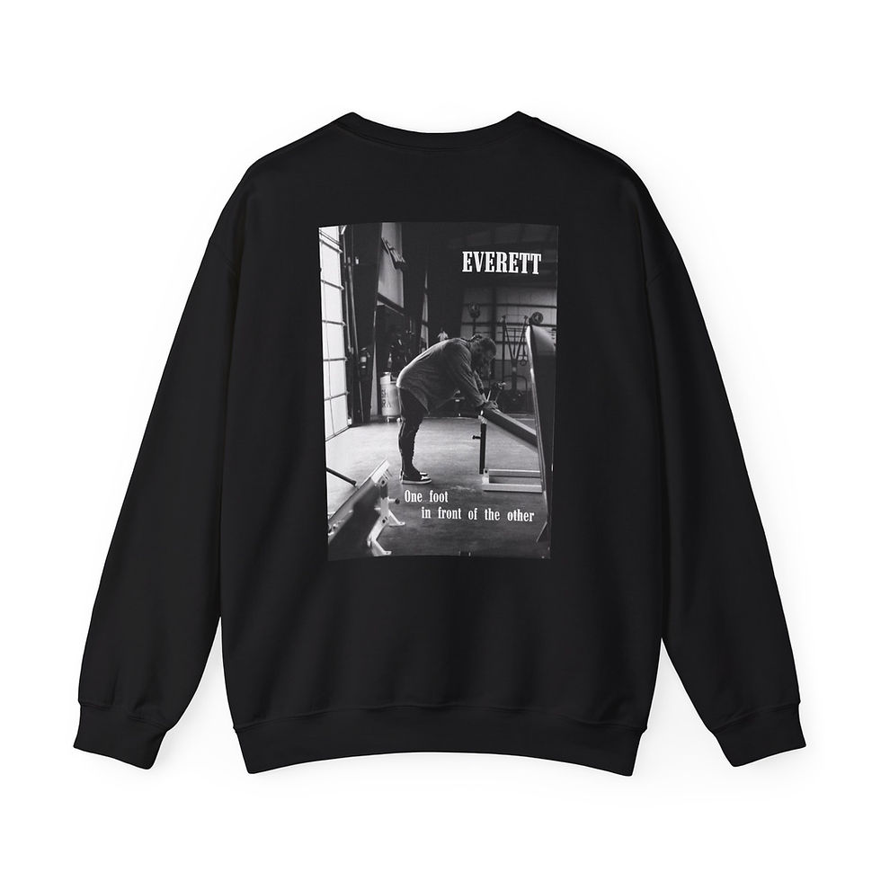 Thumbnail: "One Foot in front of the Other" Gym Crew Neck