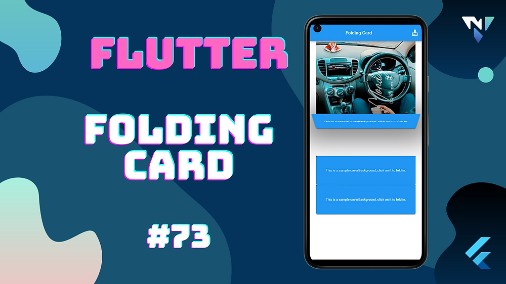 Fun with Folding Card in Flutter