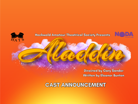 Aladdin Pantomime Cast Announcement