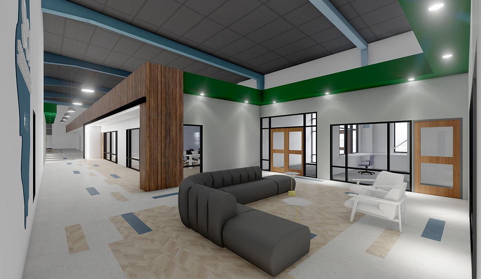 Interior Rendering - Entry