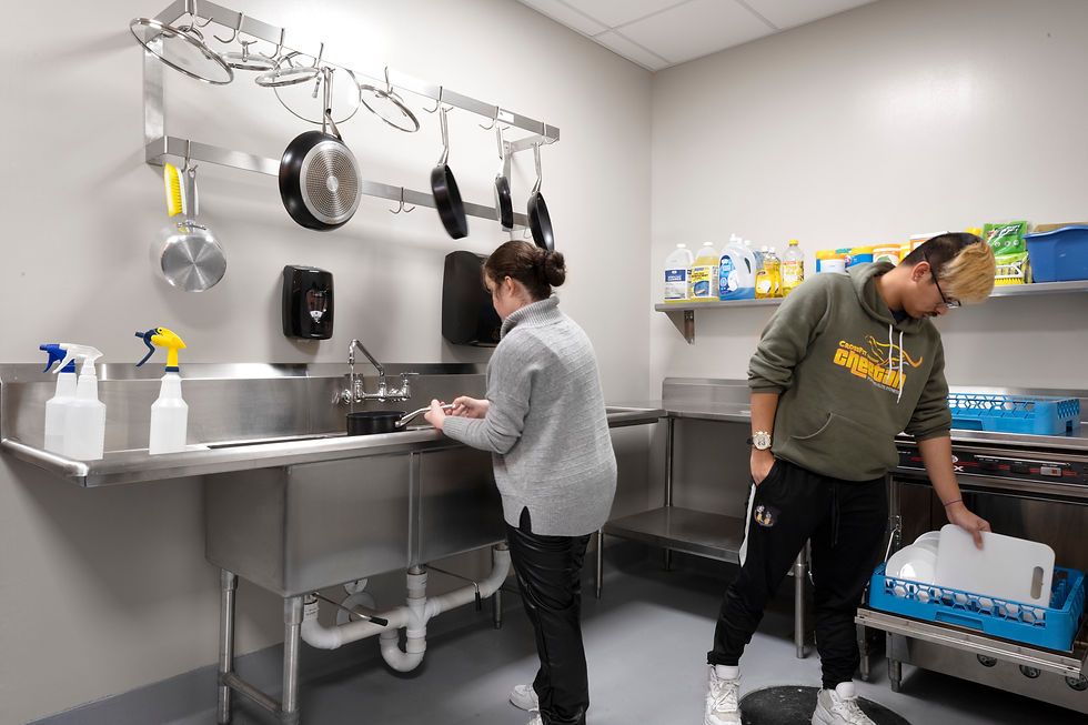 Student Kitchen - Dishwashing