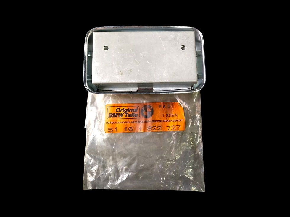 Thumbnail: Genuine NOS NLA BMW E9 Ashtray Rear Nylon Brown