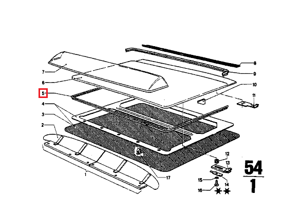 Thumbnail: BMW Sunroof Seal