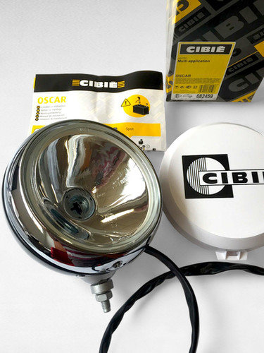 Cibié Oscar Halogen High-Beam Headlight (Spotlight) Set | MIC