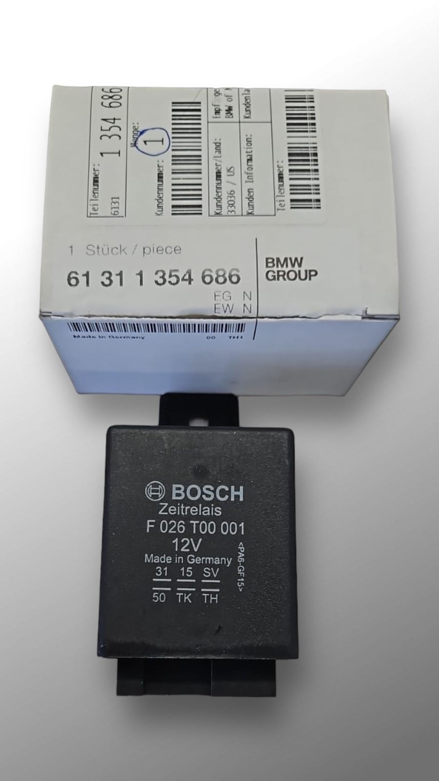 Genuine BMW Tii & Turbo Cooling Switch Relay/Start Valve Timer Box (New Version)