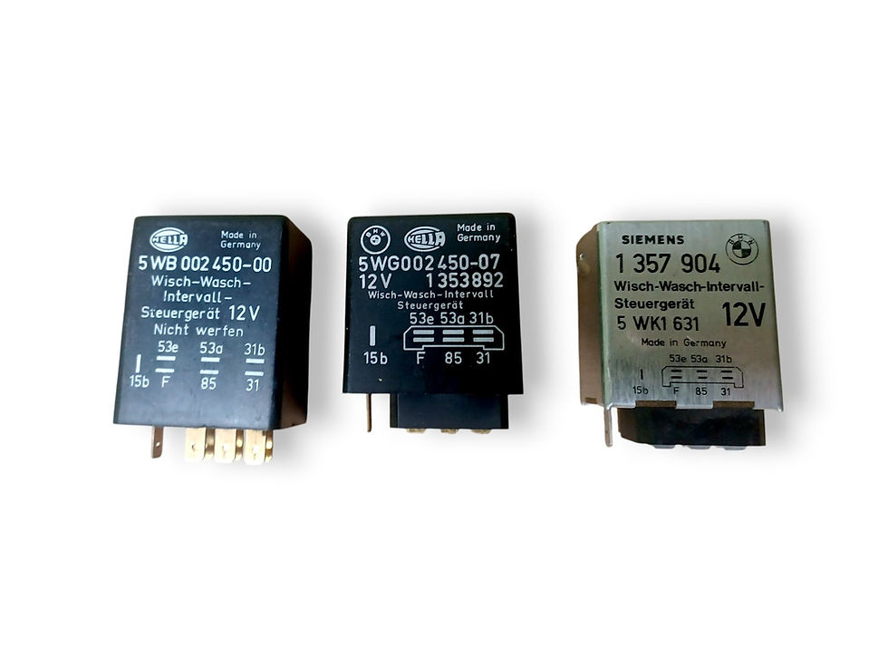 Thumbnail: Genuine BMW NOS Windshield Wiper Interval Relay / Control Unit