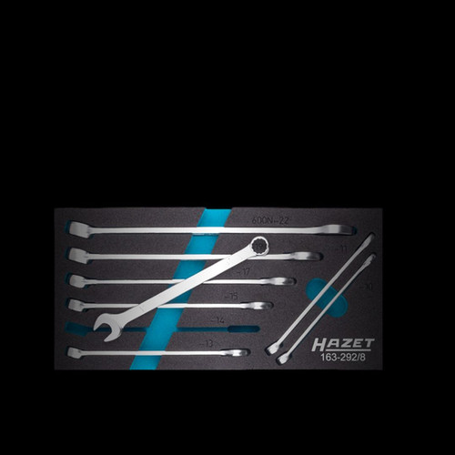 HAZET Combination 8 Piece Wrench Set MIC