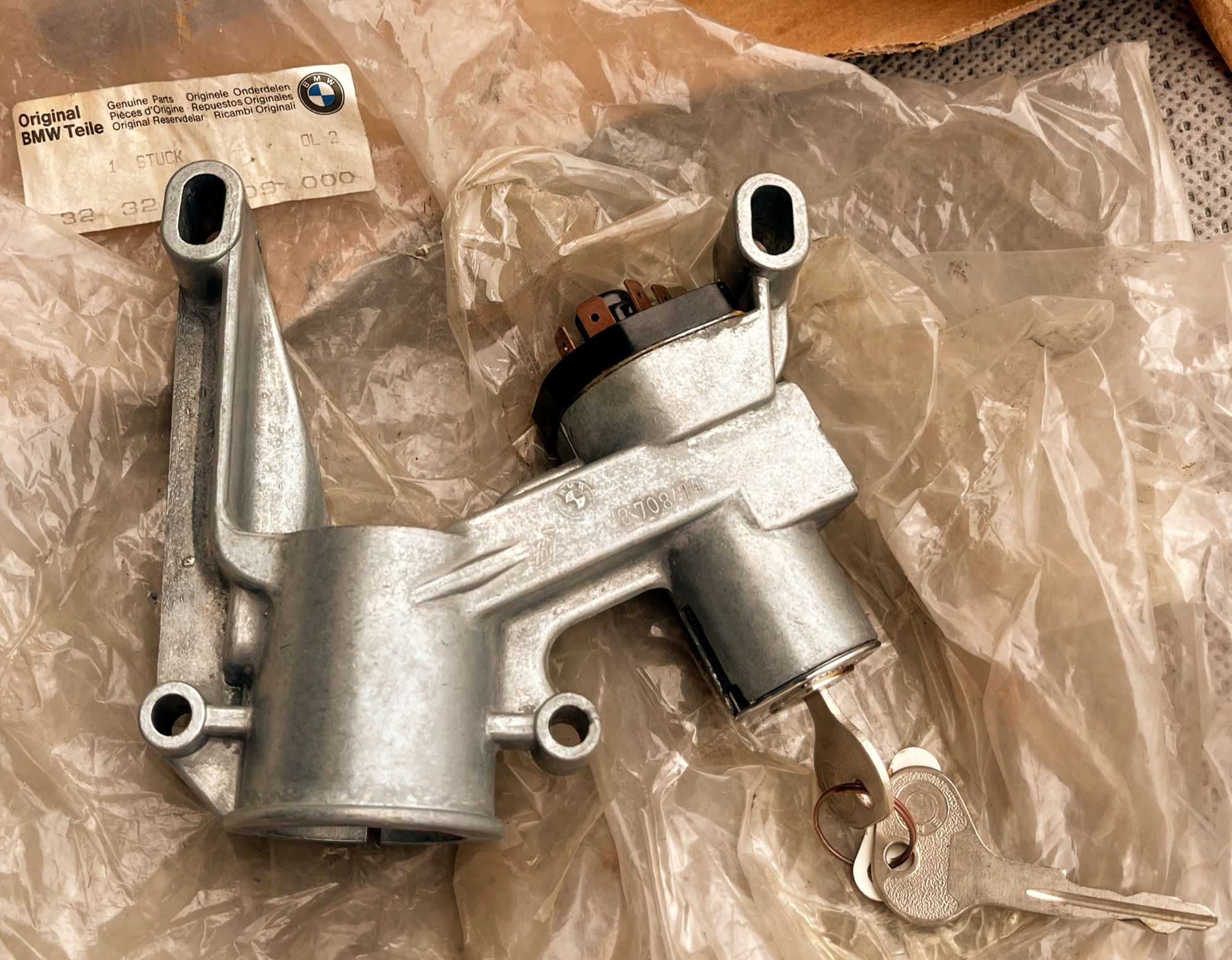 Genuine BMW '02 Steering Lock!