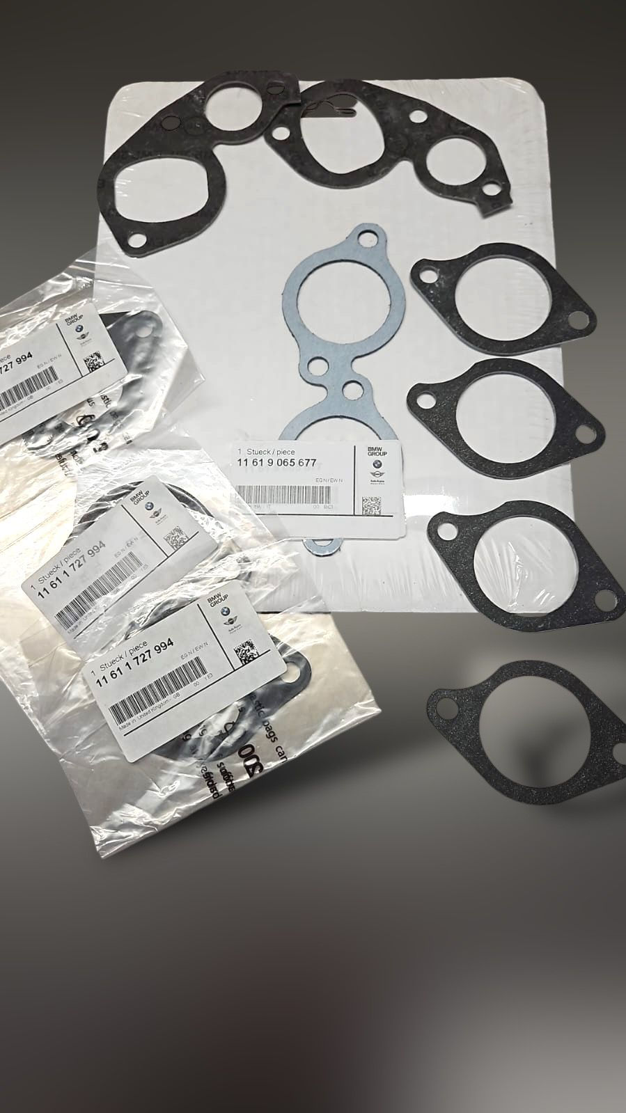 Genuine BMW 2002tii & Turbo Intake Manifold Gasket Set
