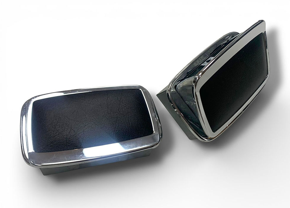 Thumbnail: Genuine BMW 2002 NOS Rear Black Ashtray Set (Early Models Up to 1973)