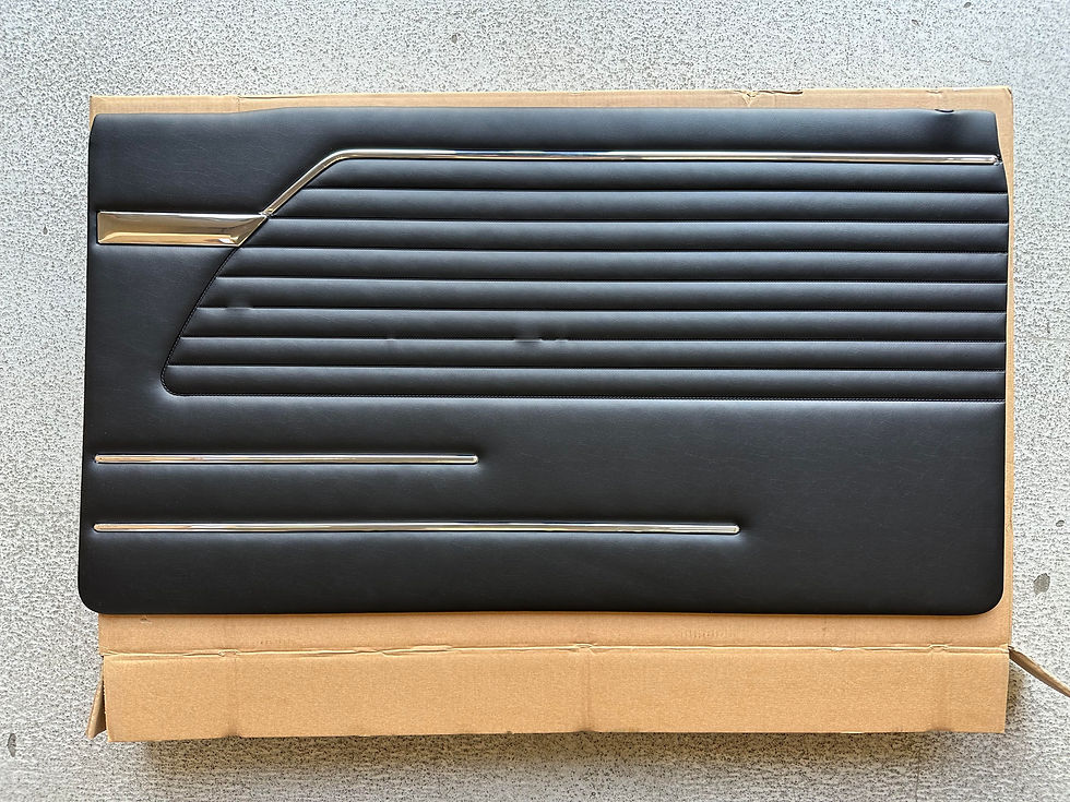 Thumbnail: 1968-1973  BMW 2002  Front Black Door Panels