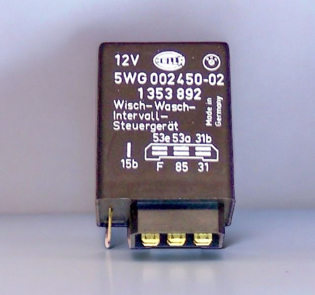 Thumbnail: Genuine BMW NOS Windshield Wiper Interval Relay / Control Unit