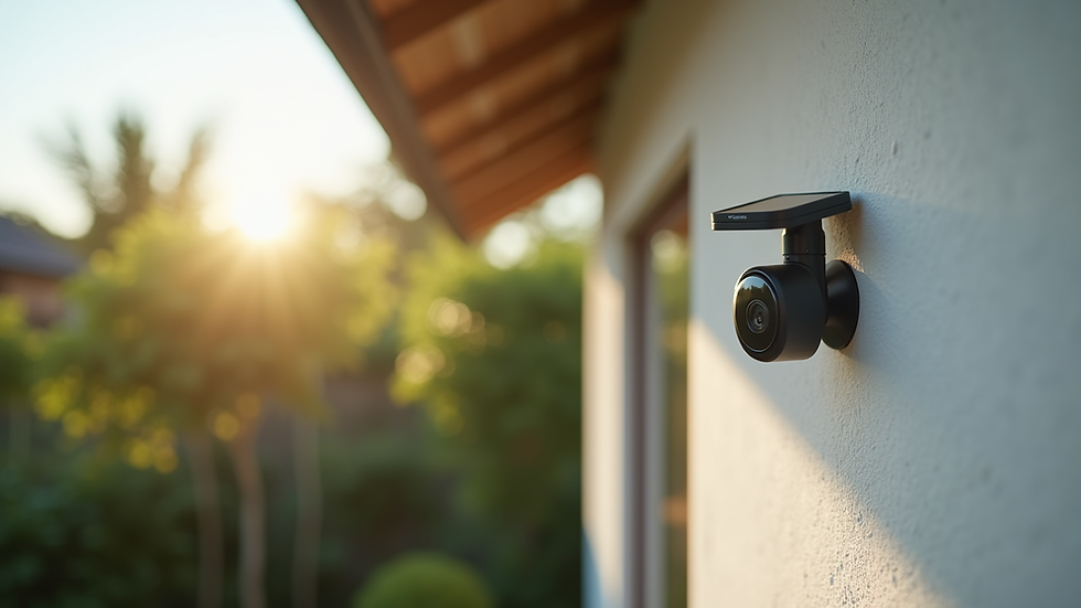 How Solar Security Cameras Operate