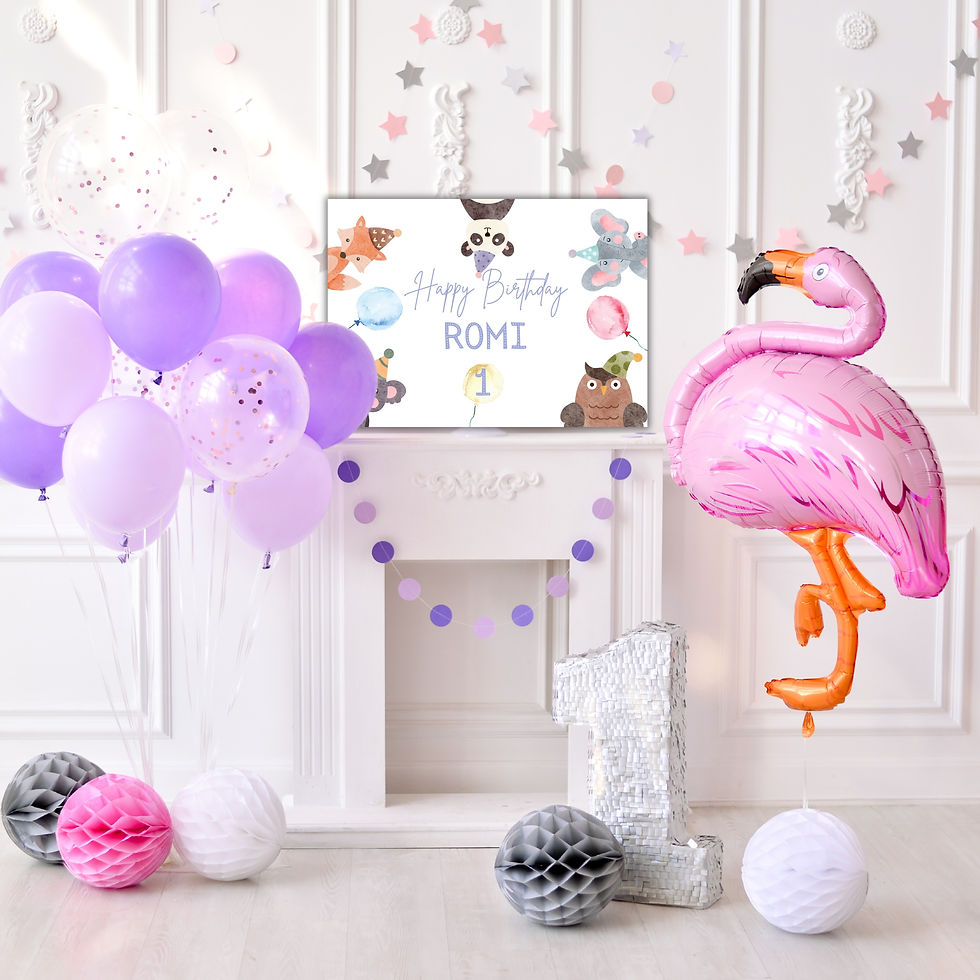 שלט ליום הולדת