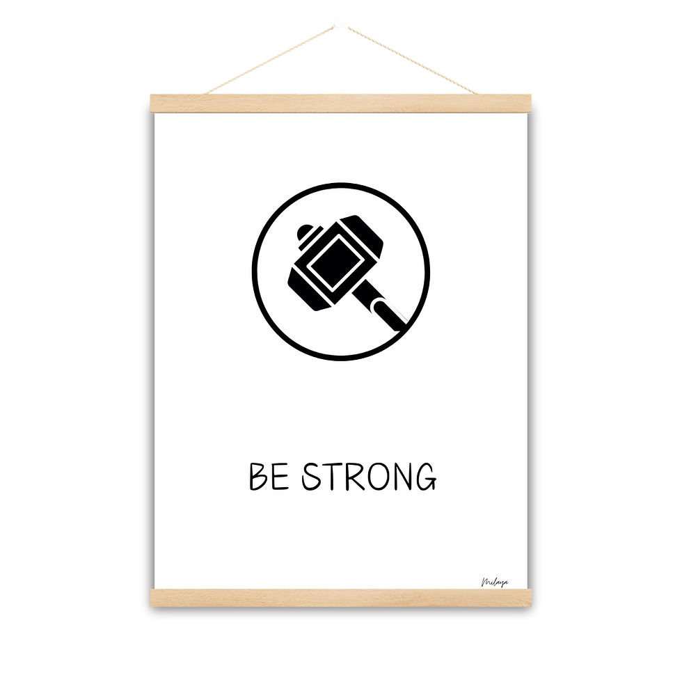 תמונה לחדר ילדים גיבורי על