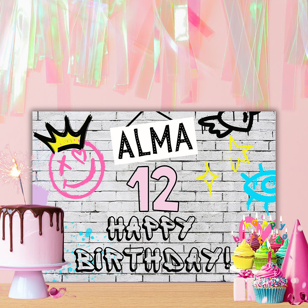 שלט מעוצב לבת מצווה