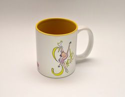 TAZA SKATE AMARILLA