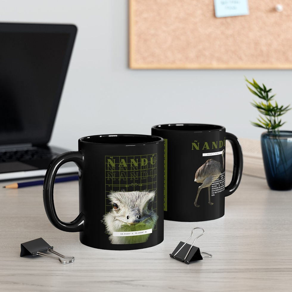 Thumbnail: Ñandú Black Mug 