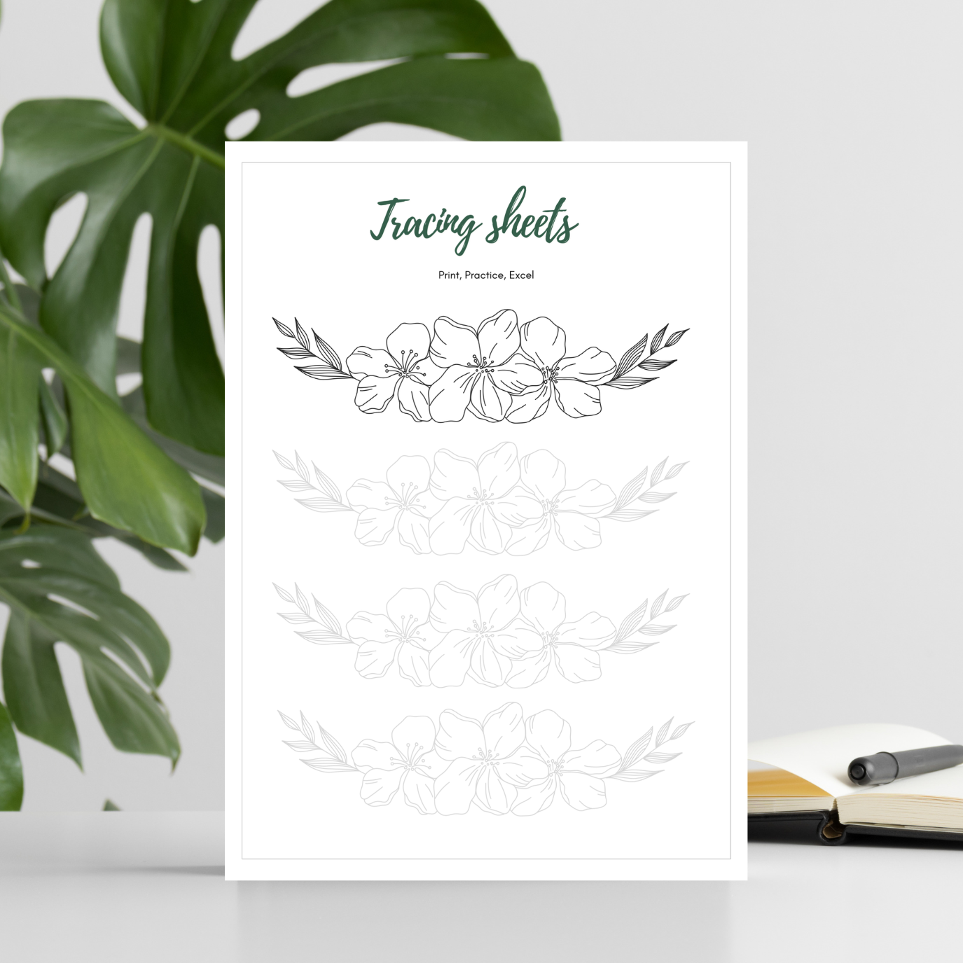 Tracing Sheets - 5 Designs