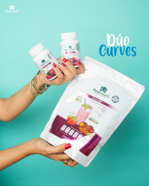 Dúo Curves - Aumenta busto y glúteo.