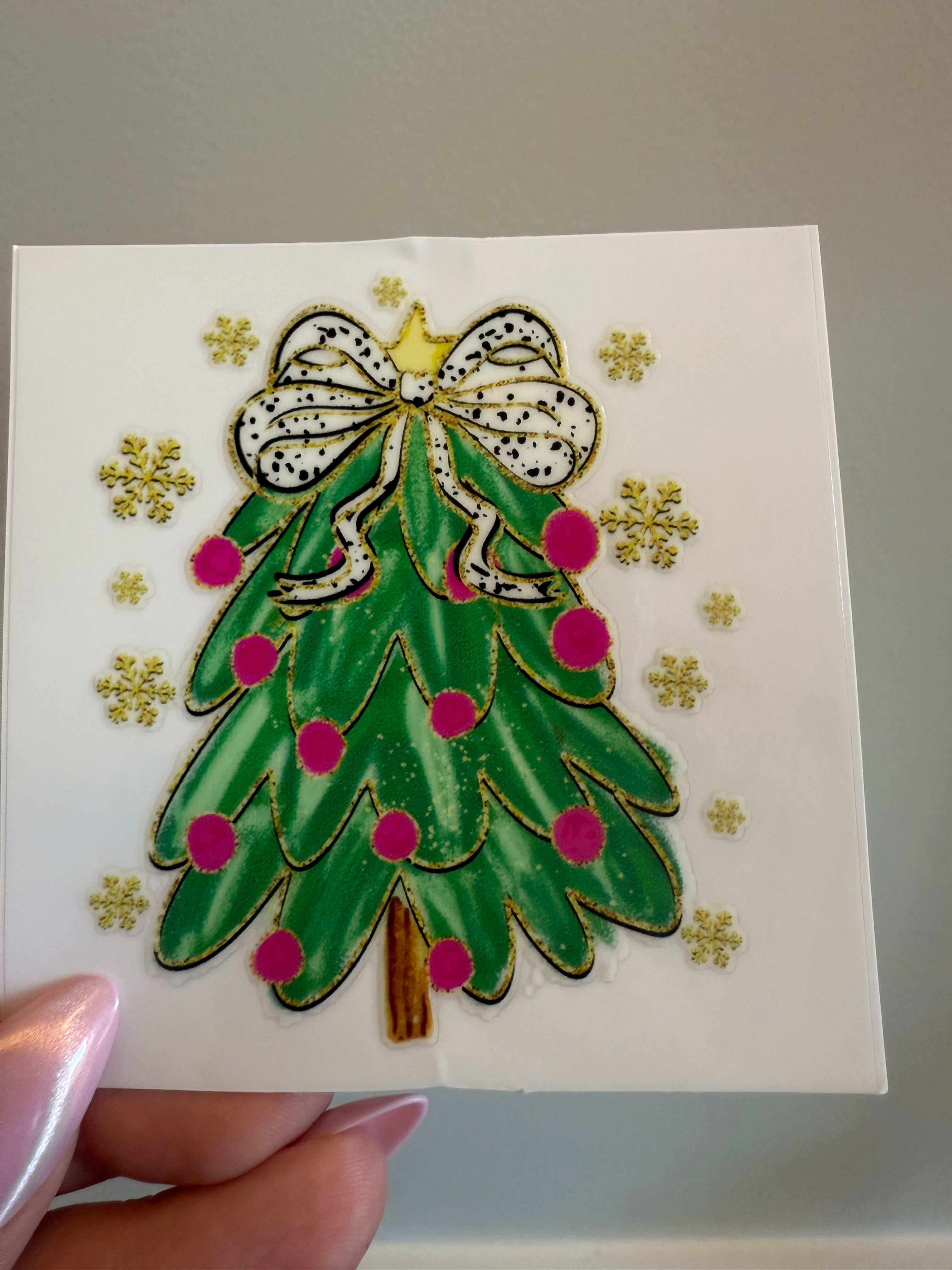CHRISTMAS TREE DECAL1
