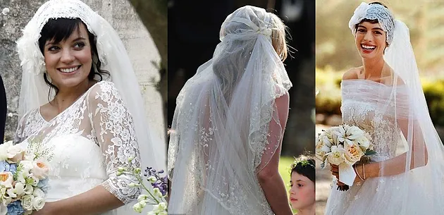 Kate Moss Veil Once Wed