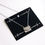 Thumbnail: Stainless Steel Locket Ghost Letter Pendant - Shop Phantom Cat Jewelry online. Affordable, unisex stainless steel pendants for y2k fashion and cosplay