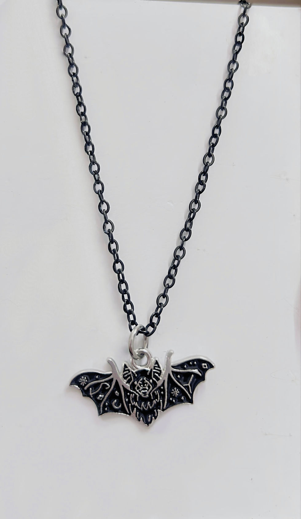Thumbnail: Obsidian Bat Sigil Pendant