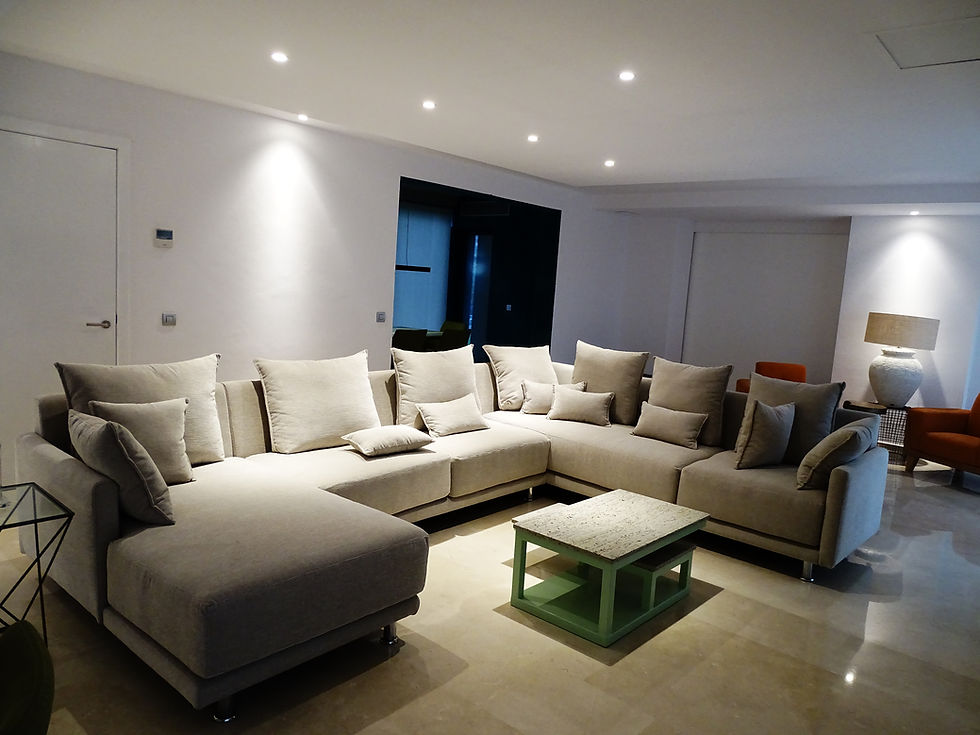 Sofa hecho a medida