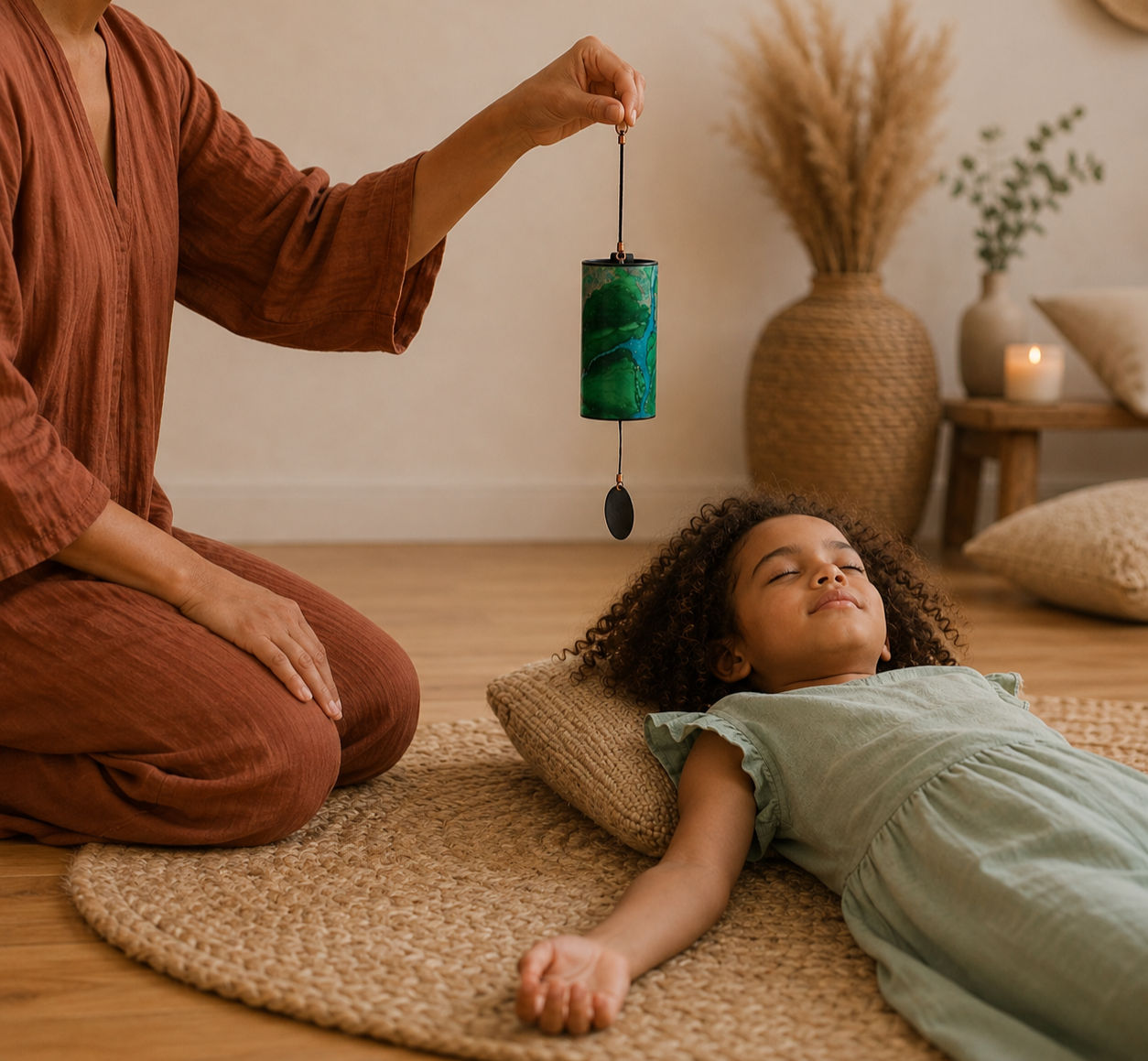 séance de sonothérapie pour les enfants