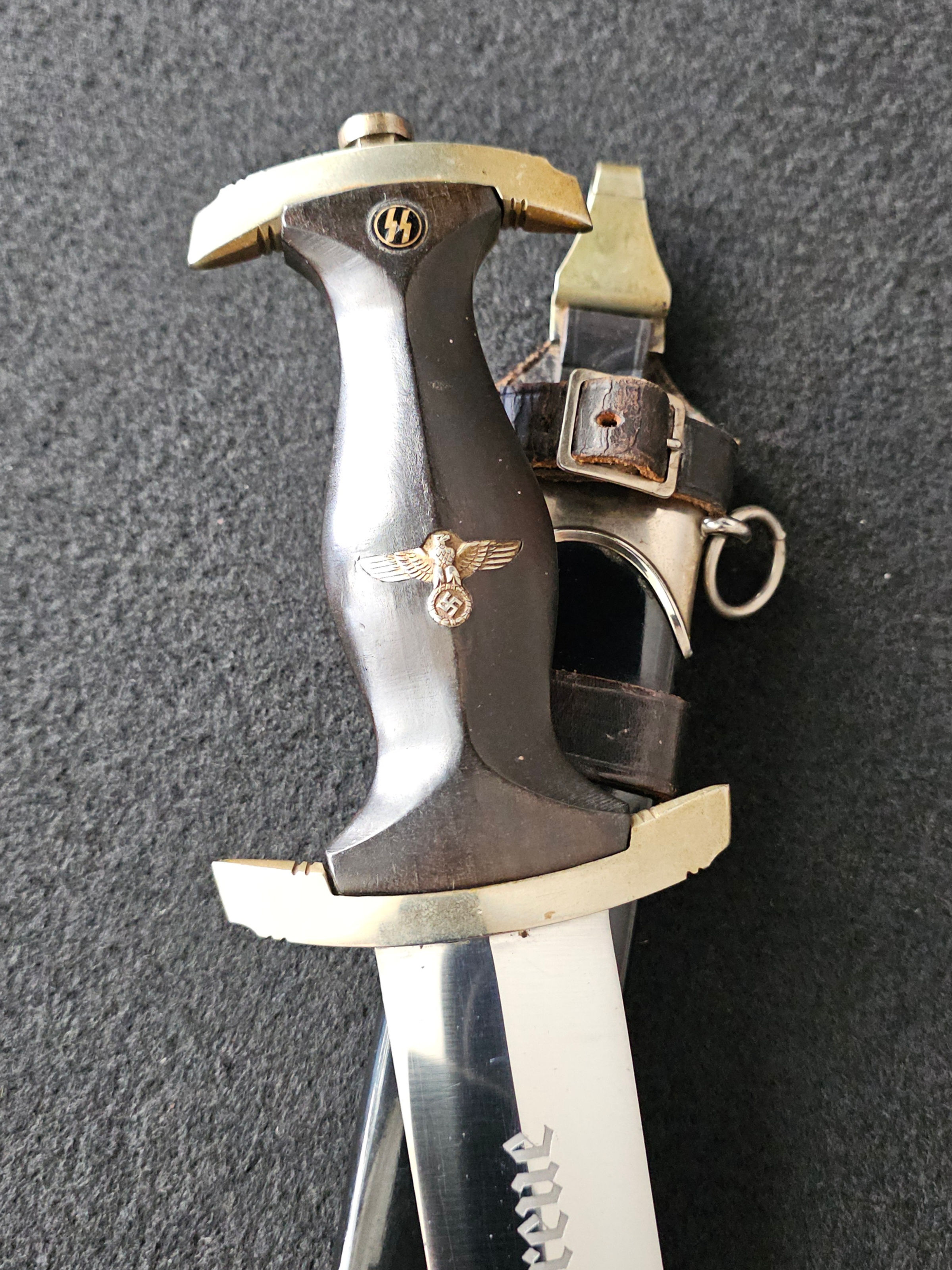 SS Service Dagger by Arthur Schüttelhöfer & Co., “RZM 534/38 SS".