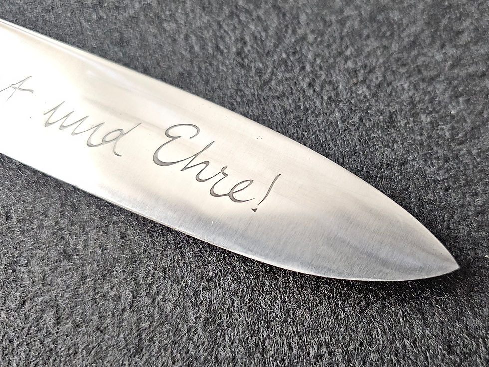 Thumbnail: Transition Hitlerjugend knife with motto by J.A.Henckels.