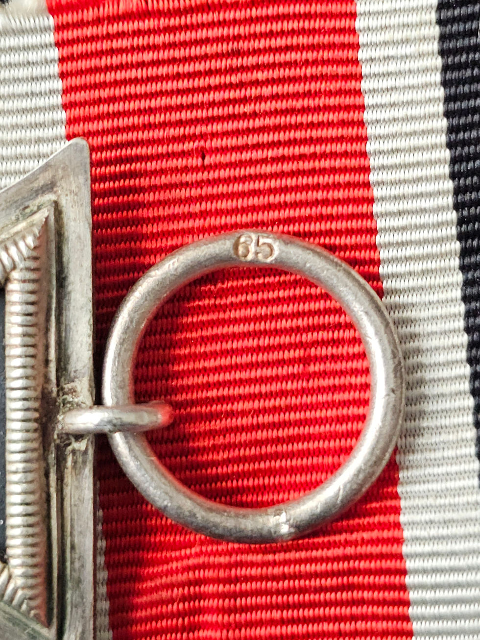 Thumbnail: Iron cross 2nd class by Klein & Quenzer, "65".