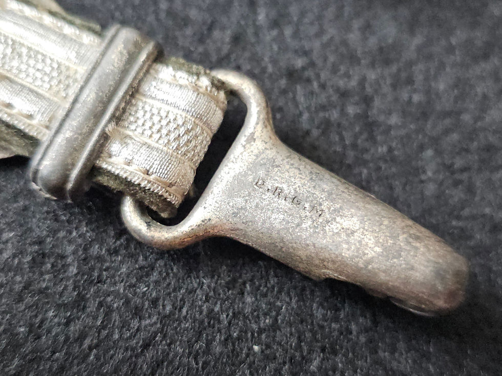 Thumbnail: Army (Heer) Officer's Deluxe Dagger Hangers. 