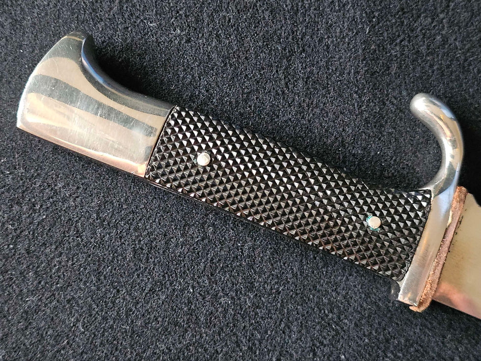 Thumbnail: Early Hitlerjugend knife with motto by Puma Solingen. 