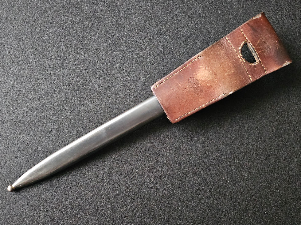 Thumbnail: Original WWI Swiss Schmidt-Rubin M1918/31 Knife Bayonet