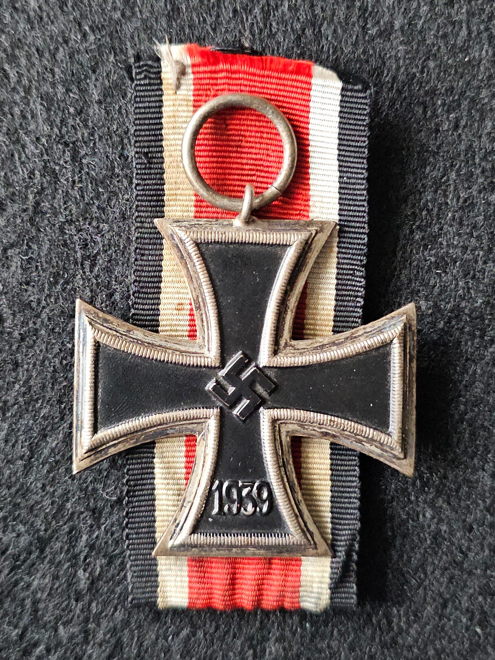 Schinkel EKII by Otto Schickle. One piece non-magnetic cross.