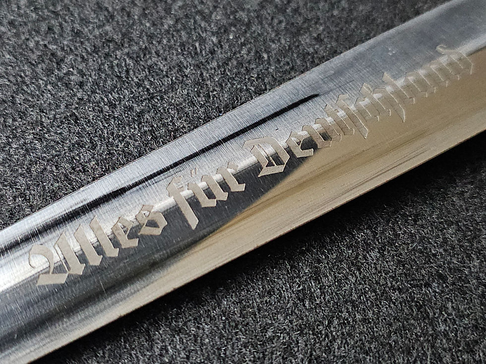 Thumbnail: Early M33 SA Sturmabteilung dagger by C. Wüsthof. 