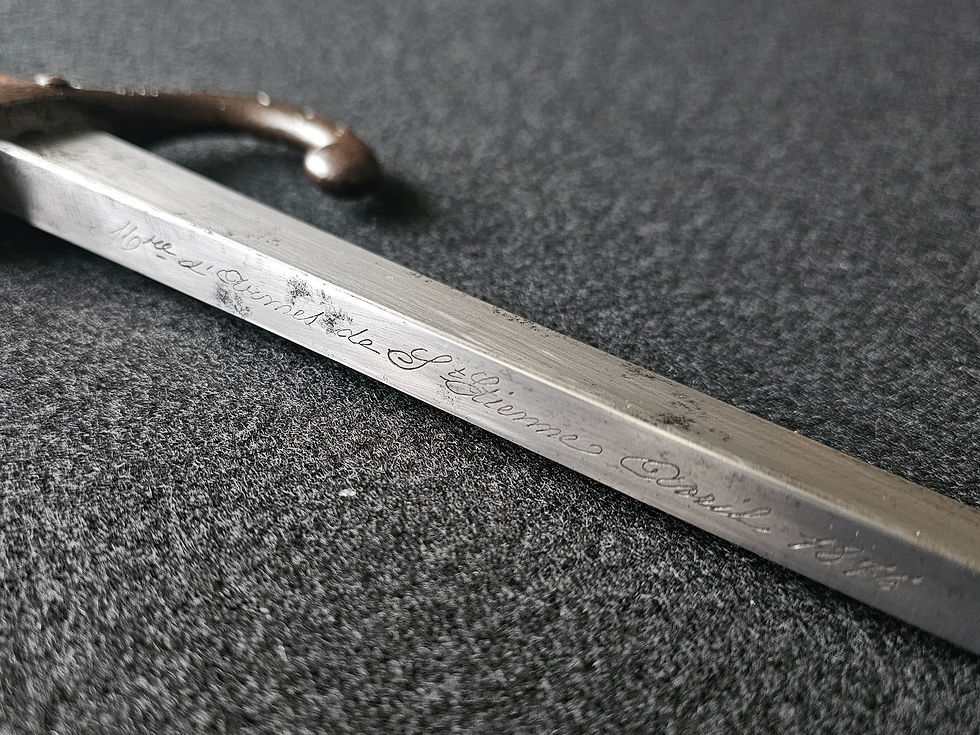 Thumbnail: Model of 1876 French Gras Bayonet.