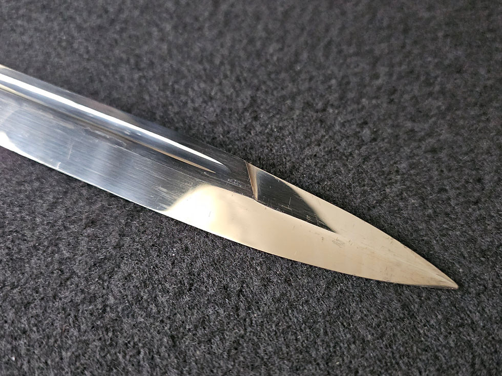 Thumbnail: A short KS 98 Bayonet by Emil Voos. 